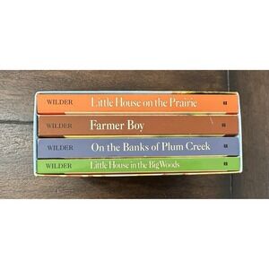 Laura Ingalls Wilder Four Book Softcover Box Set  Little House Big Woods